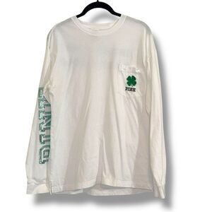 Victoria’s Secret Pink St Patrick’s Day Long Sleeve Tee Small